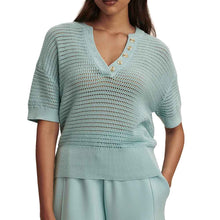 Load image into Gallery viewer, Varley Callie Womens Knit Top - Porcelain Blue/L
- 10