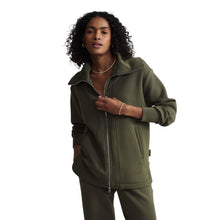Load image into Gallery viewer, Varley Raleigh Womens Zip Through Jacket - Olive Night/L
- 4