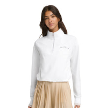 Load image into Gallery viewer, Wilson Davenport Woven Womens Tennis Pullover - Bright White/L
- 1
