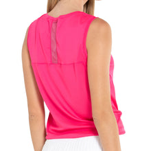 Load image into Gallery viewer, Lucky in Love Twist Front Womens Tennis Tank Top
- 20