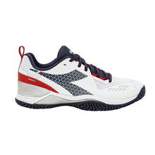 Load image into Gallery viewer, Diadora Blushield Torneo 2 AG Mens Tennis Shoes - White/Blue/Red/D Medium/13.0
- 12