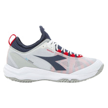 Load image into Gallery viewer, Diadora Blueshield Fly 4+ AG M Tennis Shoes 2023 - White/Blue/Red/D Medium/13.0
- 1