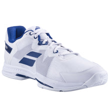 Load image into Gallery viewer, Babolat SFX3 All Court Mens Tennis Shoes 2023 - White/Navy/D Medium/14.0
- 6