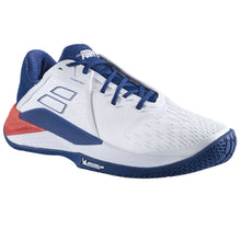 Load image into Gallery viewer, Babolat Propulse Fury AC M Tennis Shoes 2023 - White/Estate Bl/D Medium/14.0
- 6