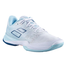 Load image into Gallery viewer, Babolat Jet Mach 3 Womens Tennis Shoes - White/Angel Blu/B Medium/11.0
- 5