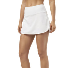 Load image into Gallery viewer, FILA Essential Tie Break Womens Tennis Skirt - WHITE 100/XL
- 3