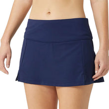 Load image into Gallery viewer, FILA Essential Front Slit Womens Tennis Skirt - NAVY 412/XL
- 1