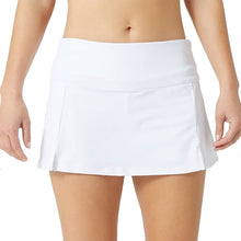 Load image into Gallery viewer, FILA Essential Front Slit Womens Tennis Skirt - WHITE 100/XL
- 4