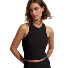 Load image into Gallery viewer, Varley Let's Move Kempton Womens Tennis Tank - Black/L
- 1