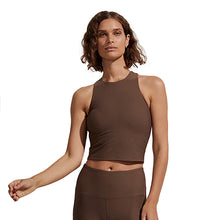 Load image into Gallery viewer, Varley Let's Move Kempton Womens Tennis Tank - Carob/L
- 4