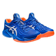 Load image into Gallery viewer, Asics Court FF 3 Novak Mens Tennis Shoes 2023 - Tuna Blue/White/D Medium/15.0
- 5