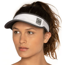 Load image into Gallery viewer, Lucky In Love Lucky Logo Womens Visor - WHITE 110/One Size
- 10