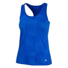 Load image into Gallery viewer, FILA Core Print Racerback Womens Tennis Tank - TEAM ROYAL 482/XL
- 2