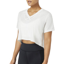Load image into Gallery viewer, FILA Fi-Lux High-Lo Workout Womens Crop Top - WHITE 100/4X
- 1