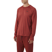 Load image into Gallery viewer, FILA Jazam Long Sleeve Mens Tennis Shirt - RUSSET BRWN 255/XXL
- 9