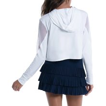 Load image into Gallery viewer, Lucky In Love Cindy Crop Womens Tennis Hoodie
- 2