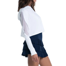 Load image into Gallery viewer, Lucky In Love Cindy Crop Womens Tennis Hoodie
- 3