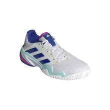 Load image into Gallery viewer, Adidas Barricade 13 Mens Tennis Shoes - White/Luc Blue/D Medium/14.0
- 9