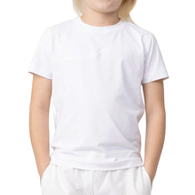 Load image into Gallery viewer, SB Sport Short Sleeve Boys Tennis Shirt - White/L
- 1