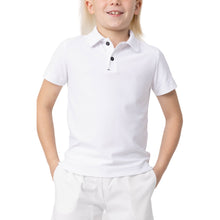 Load image into Gallery viewer, SB Sport Boys Tennis Polo - White/L
- 4
