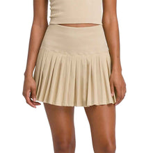 Load image into Gallery viewer, Wilson Midtown Womens Tennis Skirt - Safari/L
- 9