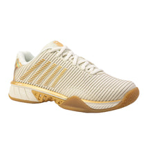 Load image into Gallery viewer, K-Swiss x LIL Hypercourt Exp 2 Womens Tennis Shoes - Bone/Bare/Gold/B Medium/10.0
- 4