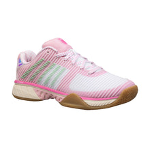 Load image into Gallery viewer, K-Swiss x LIL Hypercourt Exp 2 Womens Tennis Shoes - White/Peony/Bis/B Medium/10.0
- 18