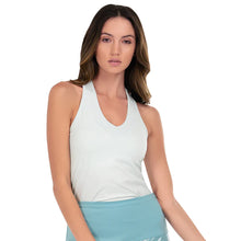 Load image into Gallery viewer, Lucky in Love V-Neck with Bra Womens Tennis Tank - SHORE 419/L
- 3
