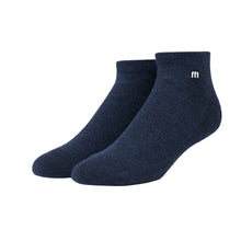 Load image into Gallery viewer, TravisMathew Shorty Smalls 2.0 Ankle Socks - Htr Mood Indigo/One Size
- 5