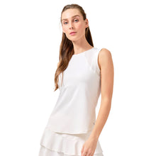 Load image into Gallery viewer, Lija Elite Power Womens Tennis Tank - White/XL
- 3