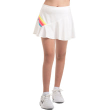 Load image into Gallery viewer, Lucky In Love Prisma Stripe Girls Skort - Rainbow/M
- 3