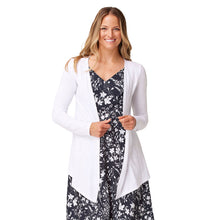 Load image into Gallery viewer, Krimson Klover Breezy Womens Cardigan 25 - White/XL
- 3