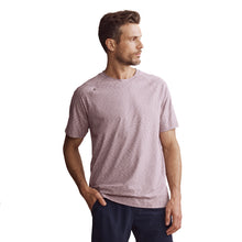Load image into Gallery viewer, Rhone Reign Short Sleeve Mens Crew Neck - Mauve Space Dye/XL
- 1