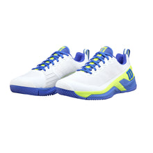 Load image into Gallery viewer, Wilson Rush Pro 4.5 Mens Tennis Shoes - Wt/Amparo Bl/Yl/D Medium/12.0
- 36