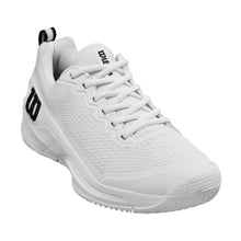 Load image into Gallery viewer, Wilson Rush Pro 4.5 Wide Toe Box Mens Tennis Shoes - White/Black/Wide Toe Box/14.0
- 1