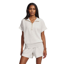 Load image into Gallery viewer, Varley Ritchie Short Sleeve Womens Sweater - Ivory Marl/L
 - 5