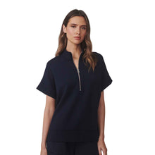 Load image into Gallery viewer, Varley Ritchie Short Sleeve Womens Sweater - Navy/L
- 8