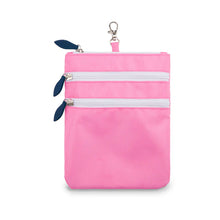 Load image into Gallery viewer, Ame & Lulu 3 Zip Carry All Clip bag - Light Pink
- 3
