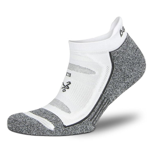 Balega Blister Resist Unisex No Show Running Socks - White/Grey/XL