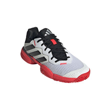 Load image into Gallery viewer, Adidas Barricade Junior Tennis Shoes - White/Black/Red/M/6.0
 - 10