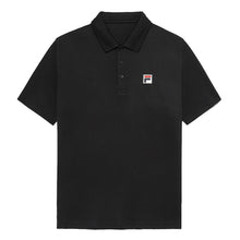 Load image into Gallery viewer, FILA Pique Mens Tennis Polo - BLACK 001/XXL
- 1