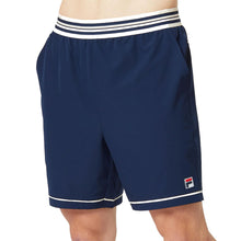 Load image into Gallery viewer, FILA Heritage Woven 7 In White Mens Tennis Shorts - Fila Nvy/Angora/XL
- 1