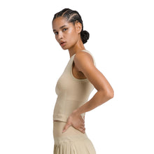 Load image into Gallery viewer, Wilson Pro Seamless Womens Tennis Tank - Safari/XL
- 4