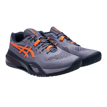 Load image into Gallery viewer, Asics GEL Resolution X Mens Tennis Shoes - Gry.purp/Orange/D Medium/12.0
- 1