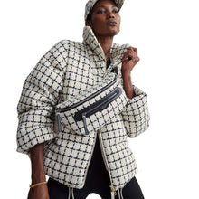 Load image into Gallery viewer, Varley Roby Womens Belt Bag - Egret Mono Chec
- 2