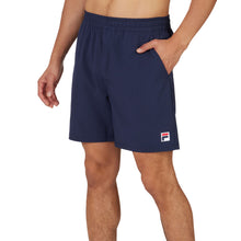 Load image into Gallery viewer, Fila Woven 7 Inch Mens Tennis Short - NAVY 412/XXL
- 4