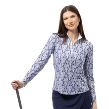 Load image into Gallery viewer, SanSoleil Solcool Print Mock Womens PO
- 23