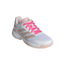 Load image into Gallery viewer, Adidas Ubersonic K Junior Tennis Shoes - Off Wht/Pd Plum/M/5.5
- 1