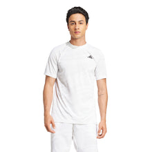 Load image into Gallery viewer, Adidas Club Graphic Womens Tennis Tee - White/Dash Grey/XL
- 5
