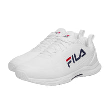 Load image into Gallery viewer, Fila Volley Burst Mens Pickleball Shoes - White/Navy/D Medium/14.0
- 5